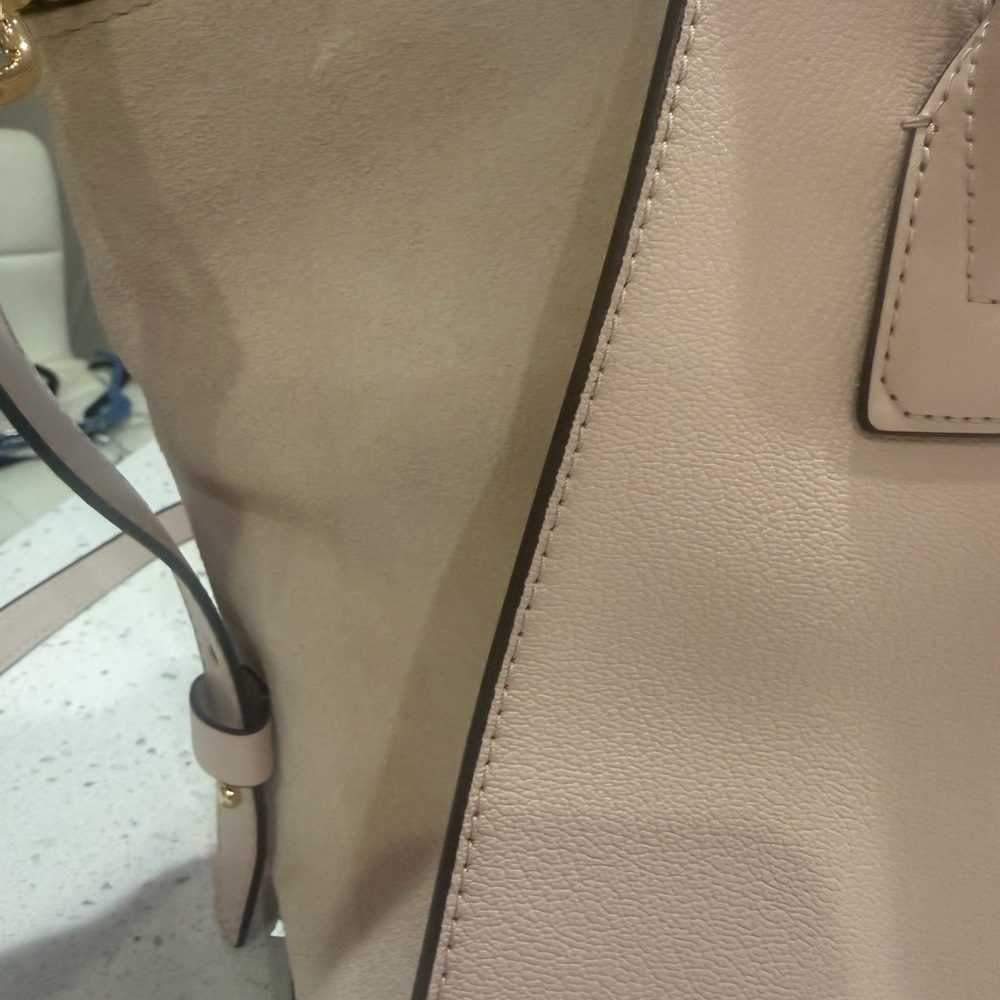 Michael Kors Avril Large Satchel Bag powder blush pink - Picture 11 of 16